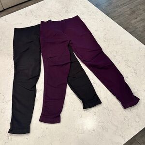 Lululemon leggings - 2 pair - size 10